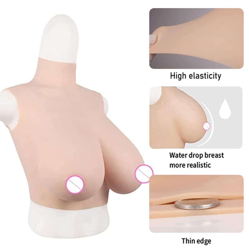 Breast silicone simulator