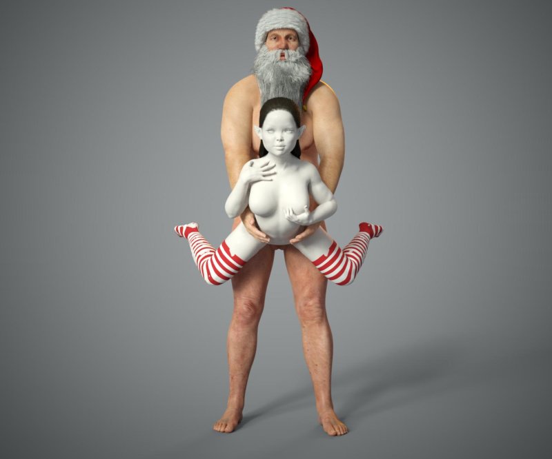 Santa Klaus D Model