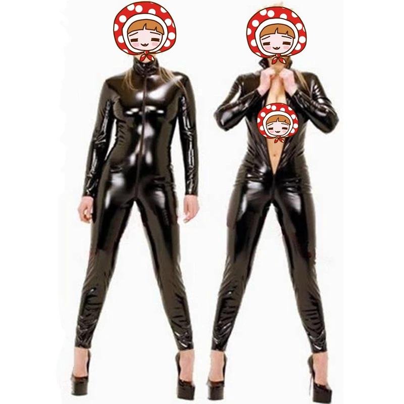 Latex jumpsuit female