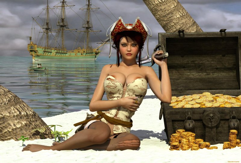 Elizabeth Captain Pirata ship