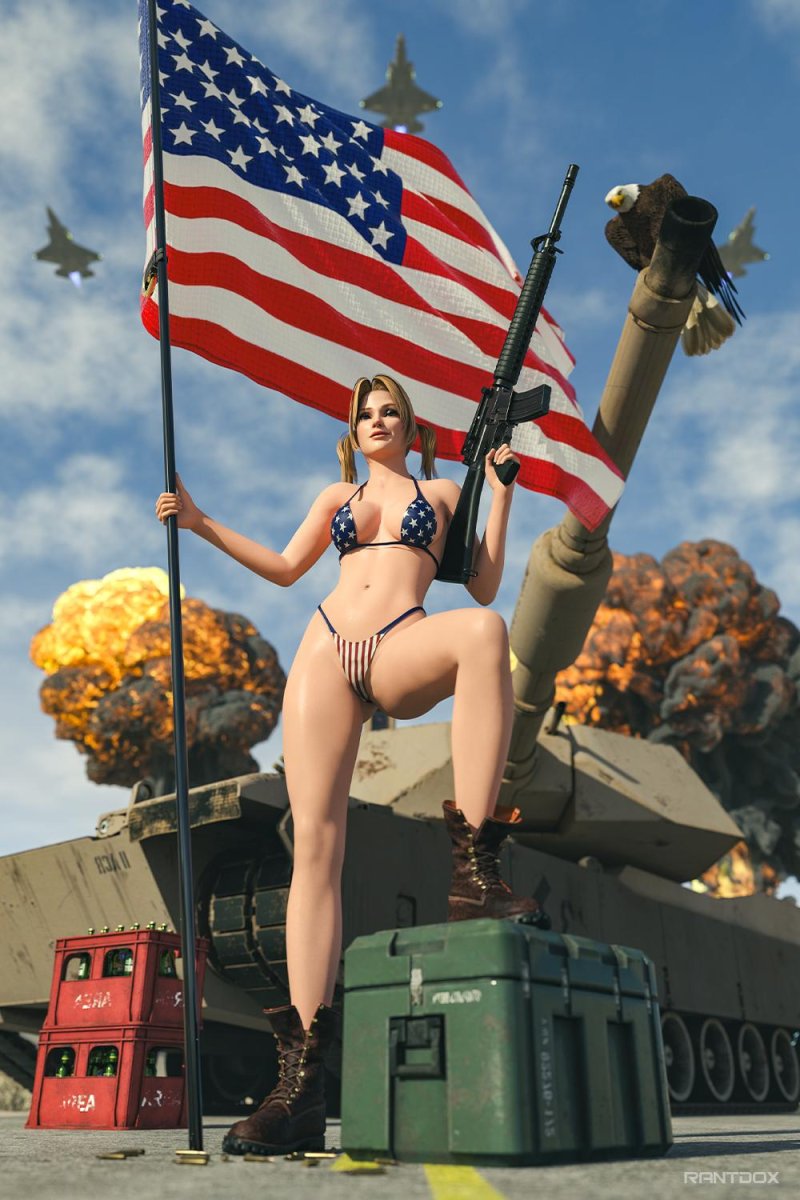 Girl in a tank