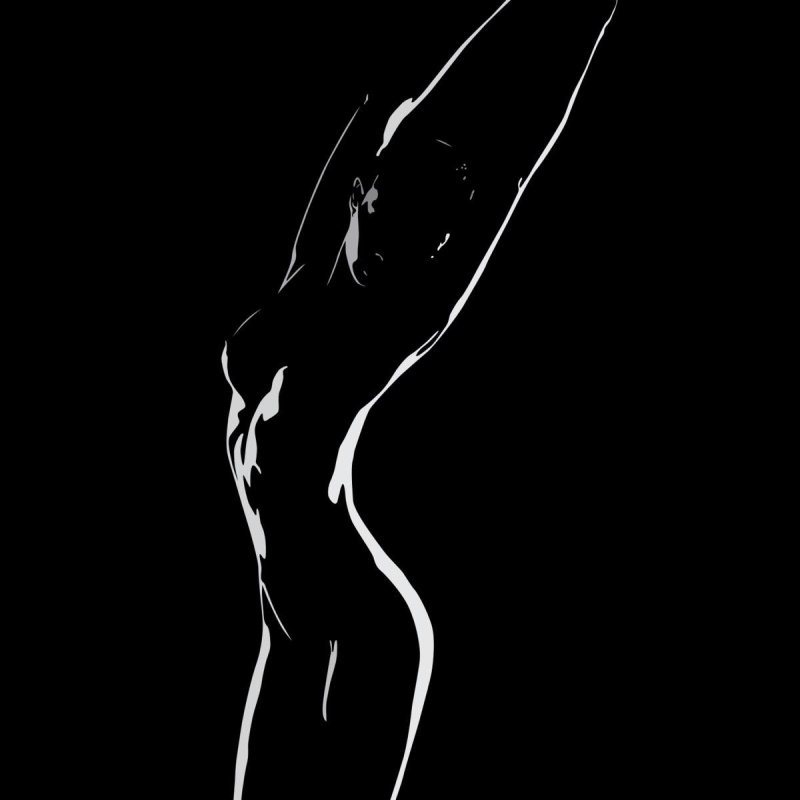 Girls silhouette