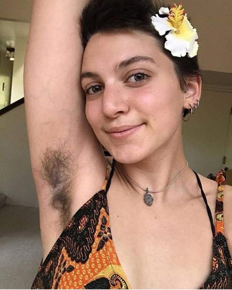 Beautiful hairy women