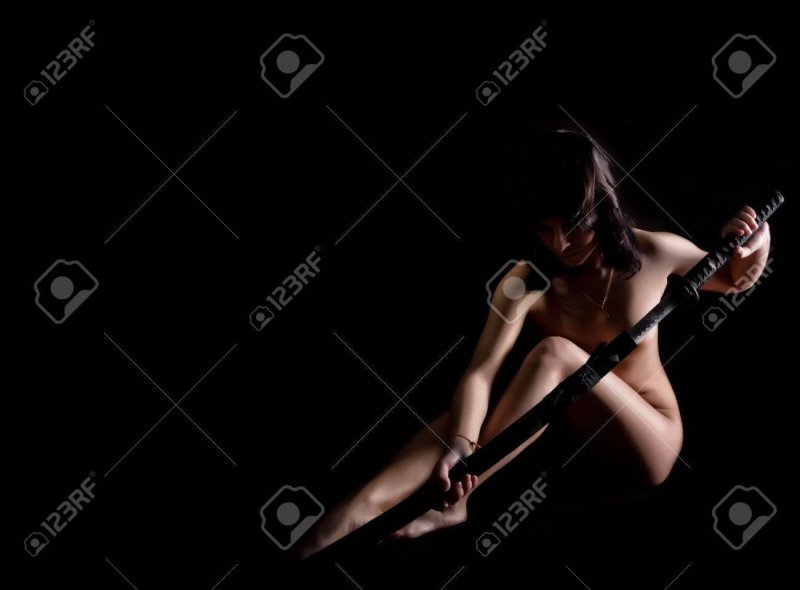 Woman with a sword