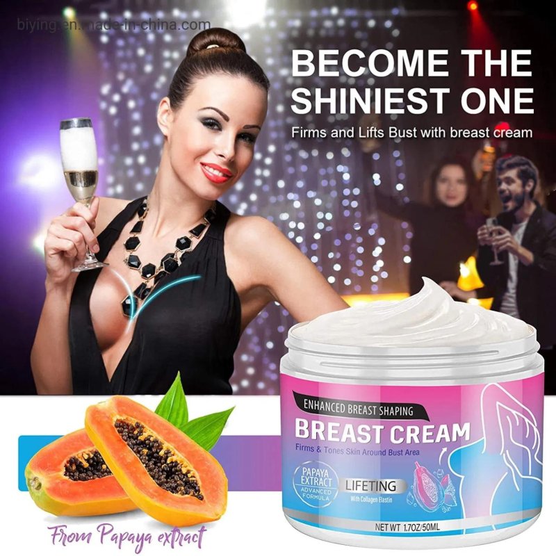Cream for breast augmentation