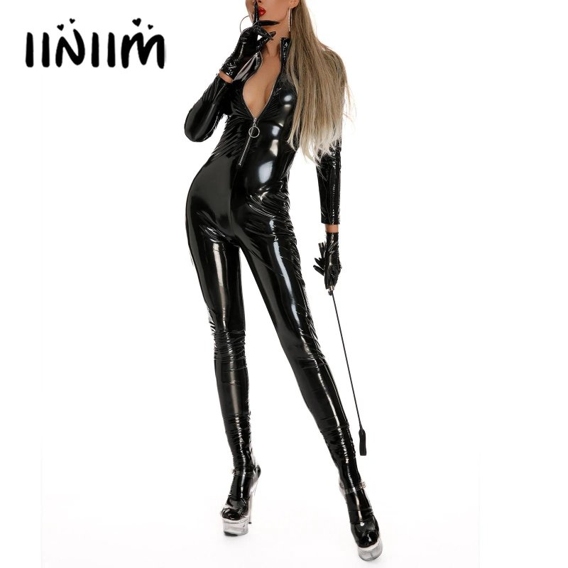 Female latex costume