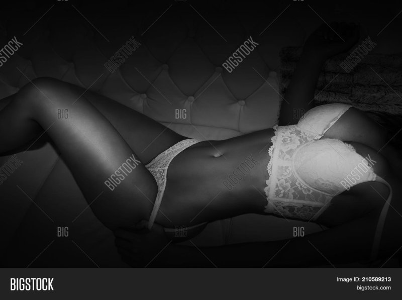 Sexy woman in underwear