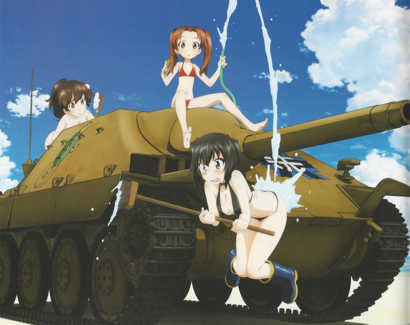 Girls and Hentai tanks