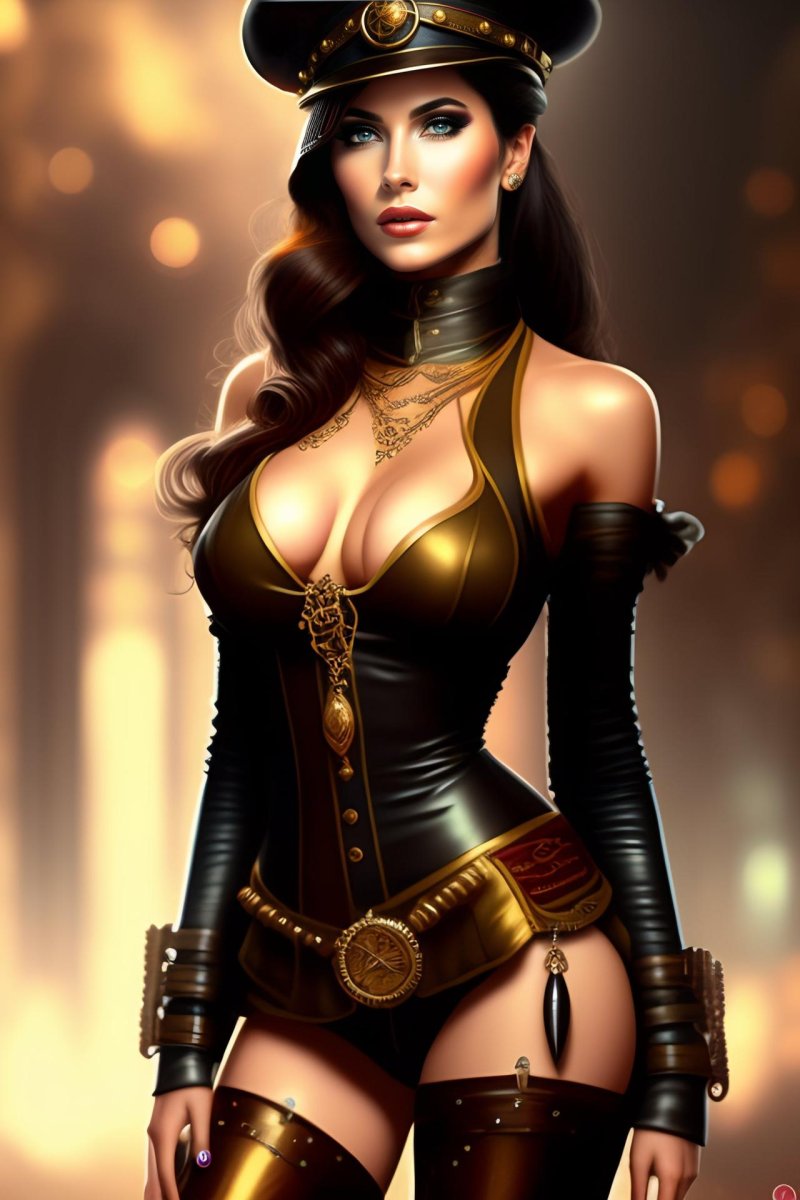 In the style of steampunk