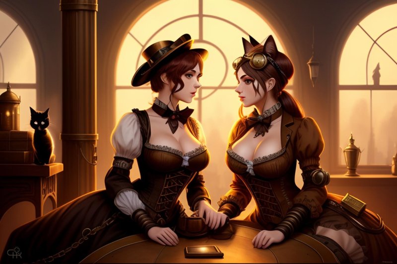 Love fantasy steampunk