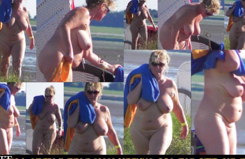 Voiyerist Grenny BBV on the beach